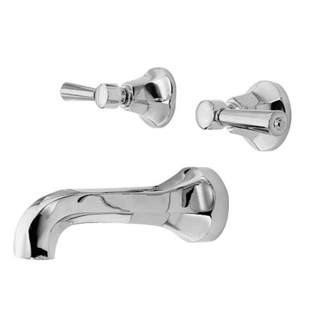 NEWPORT BRASS Tub Faucet, Polished Chrome, Wall 3-1205/26